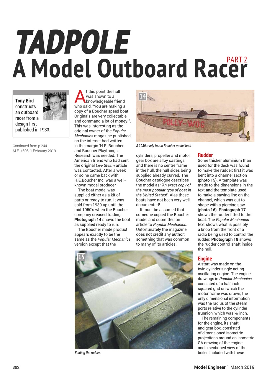 Model Engineer Preview Pages