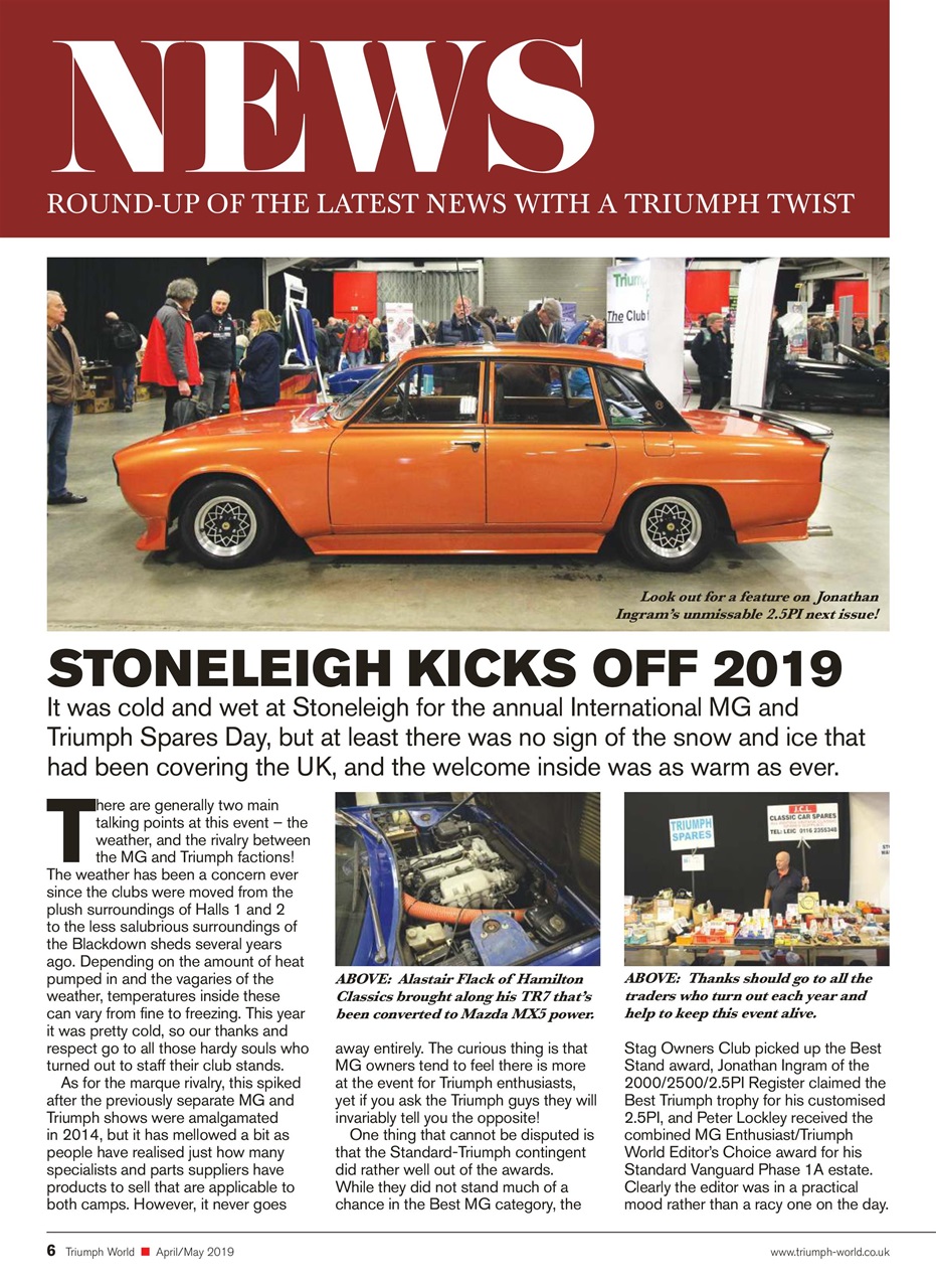 Triumph World Preview Pages