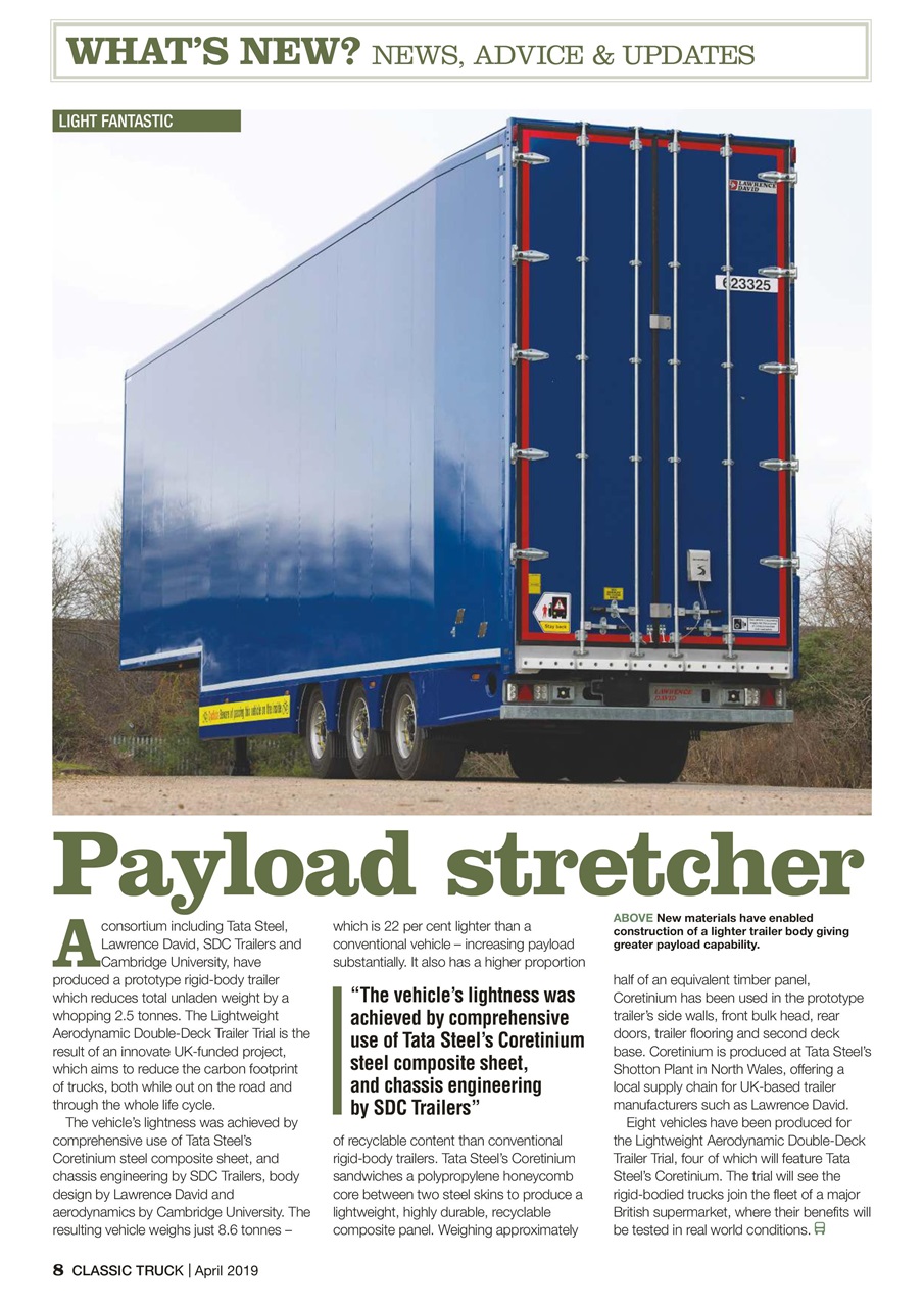 Classic Truck (OLD) Preview Pages