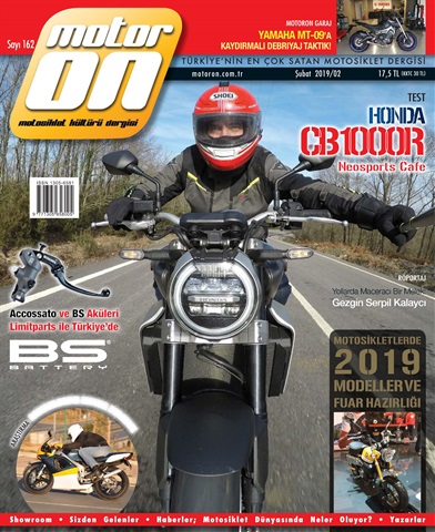 Motoron Şubat 2019 issue Motoron Şubat 2019