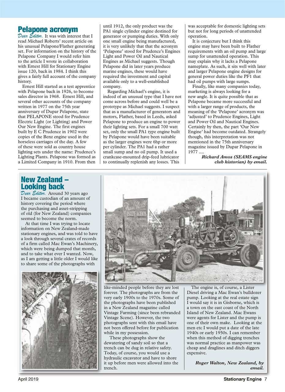 Stationary Engine Preview Pages