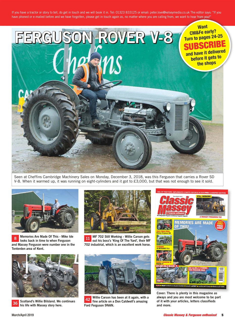 Classic Massey Preview Pages