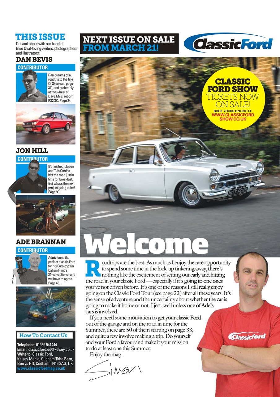 Classic Ford Preview Pages