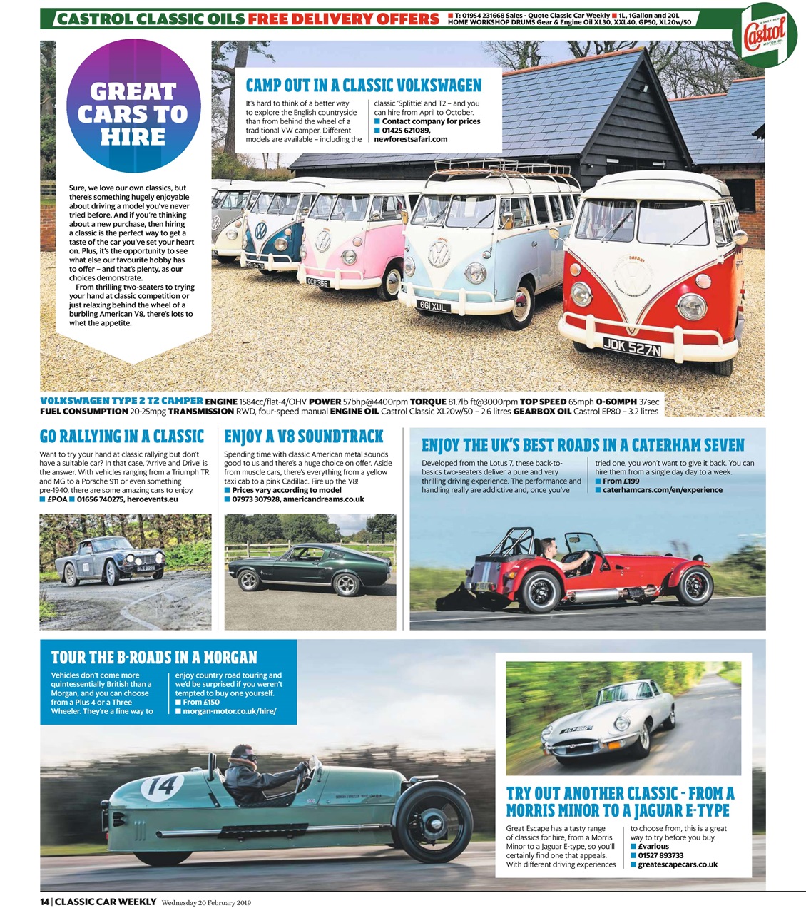 Classic Car Weekly Preview Pages