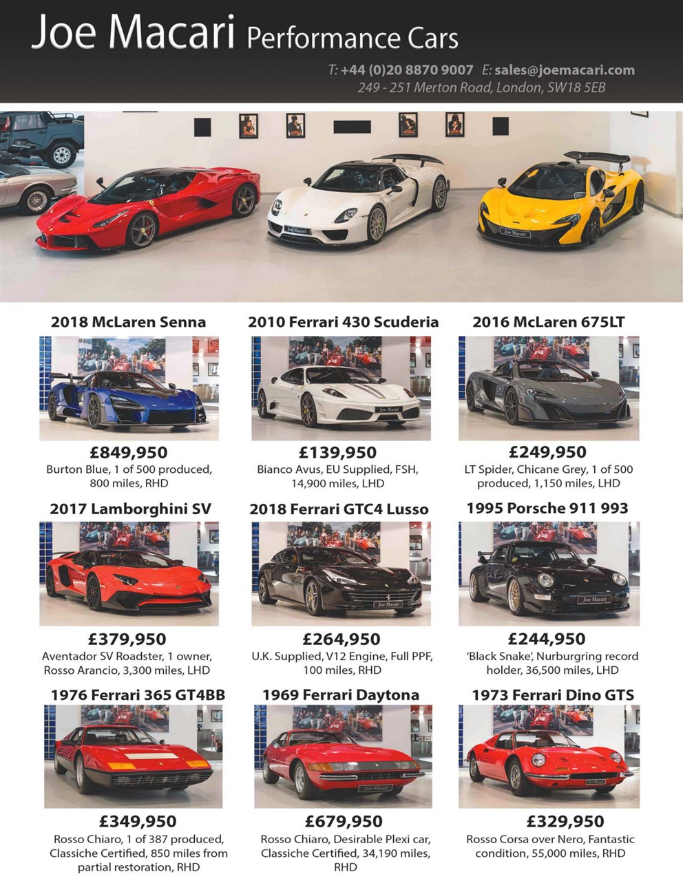 Ultimate Supercar Preview Pages