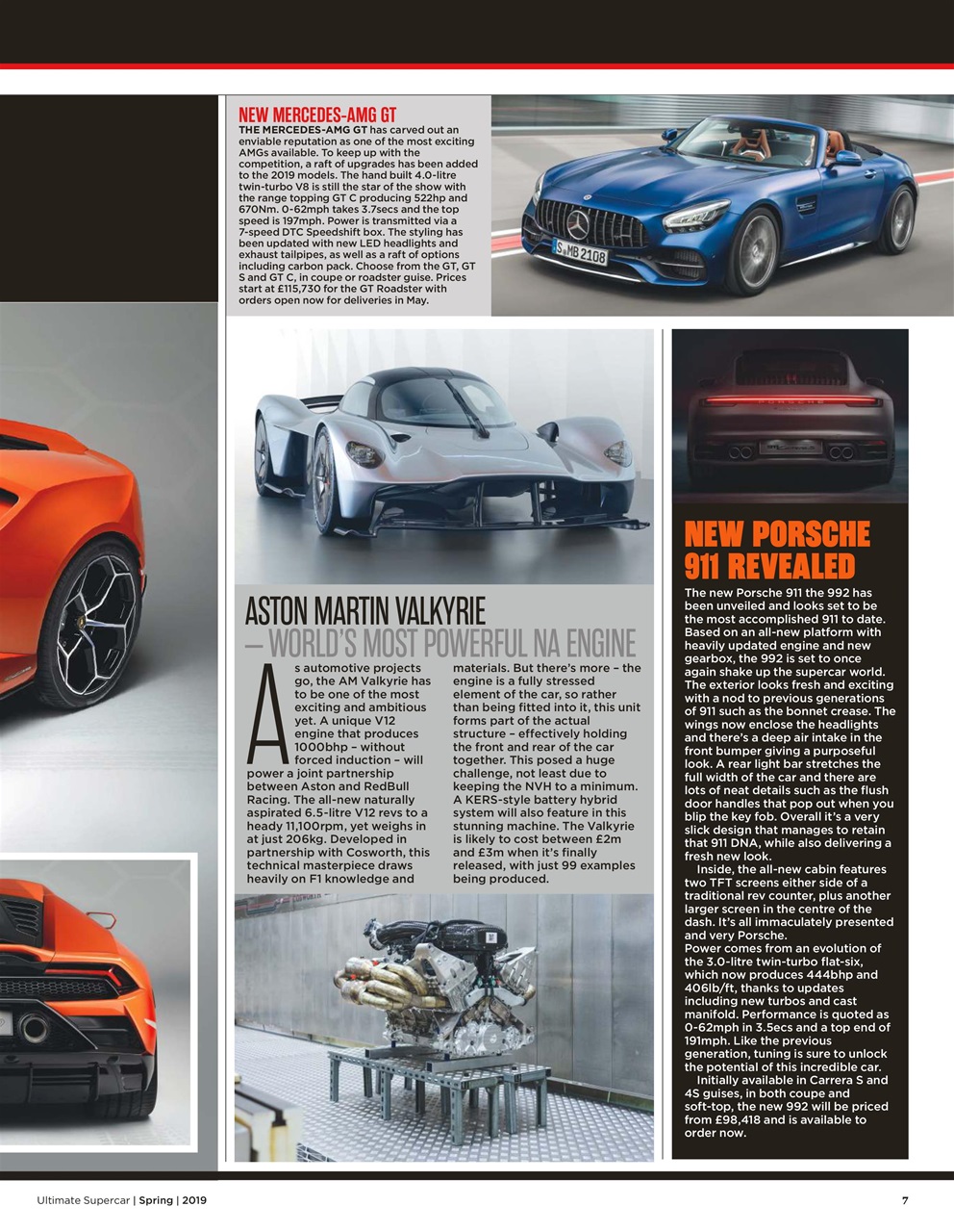 Ultimate Supercar Preview Pages