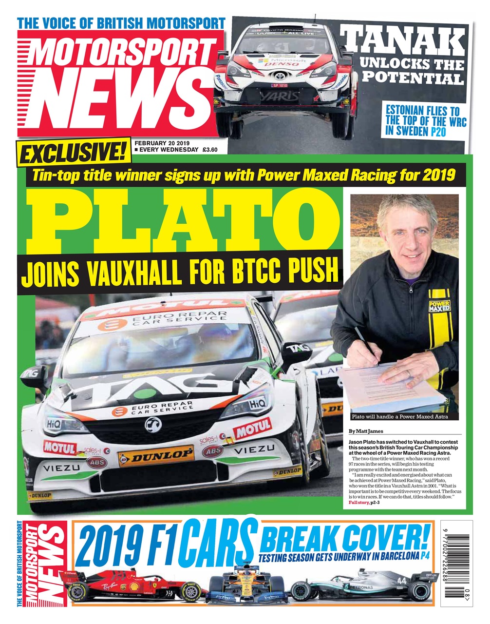 Motorsport News Preview Pages