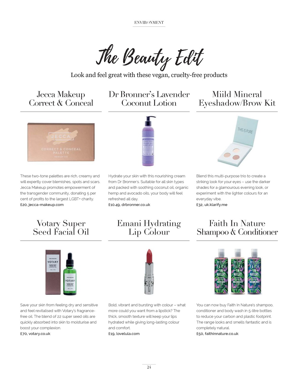 Be Kind Preview Pages