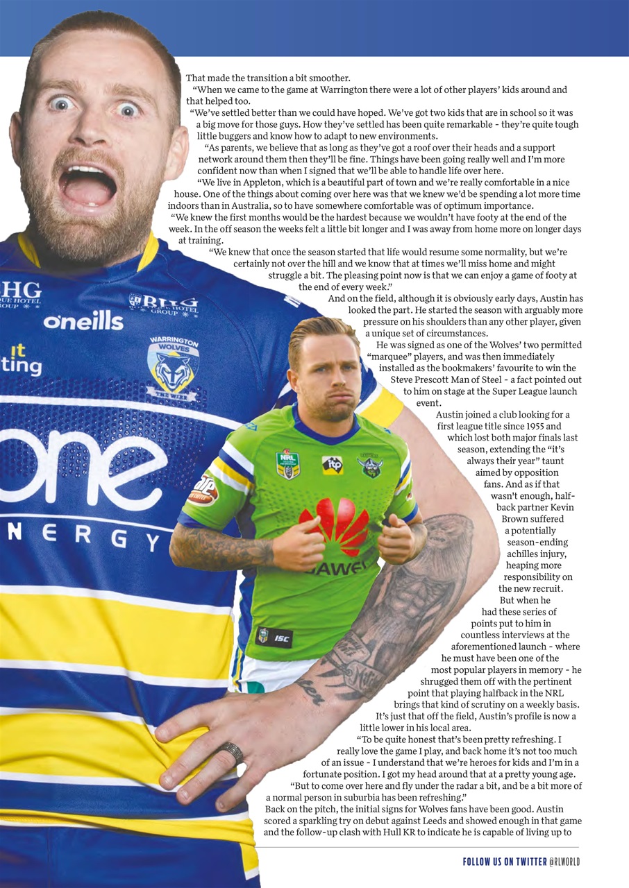 Rugby League World Preview Pages