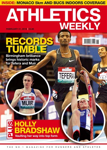 AW – Athletics Weekly Magazine issue February 21 2019