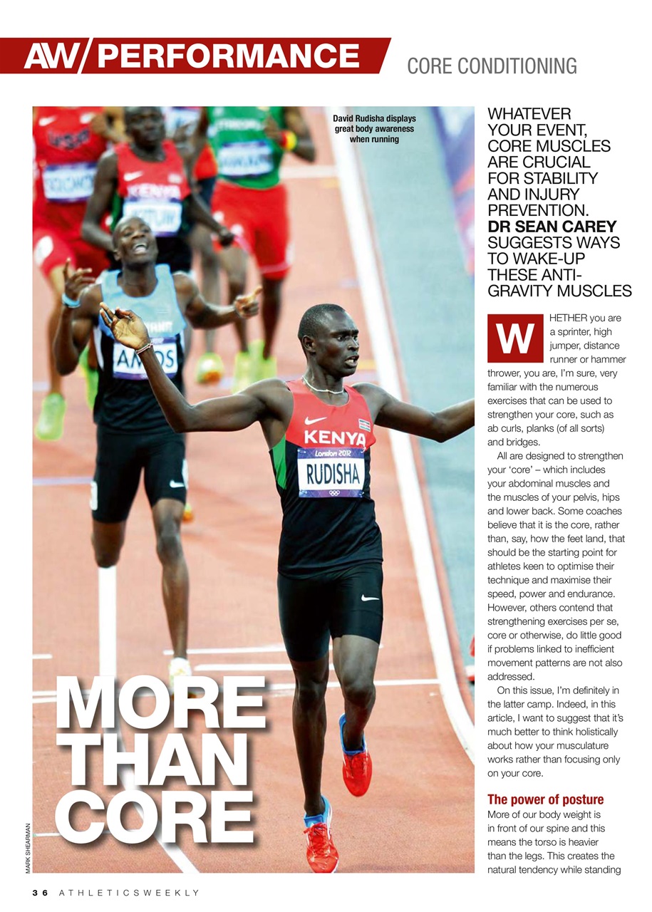 AW – Athletics Weekly Magazine Preview Pages