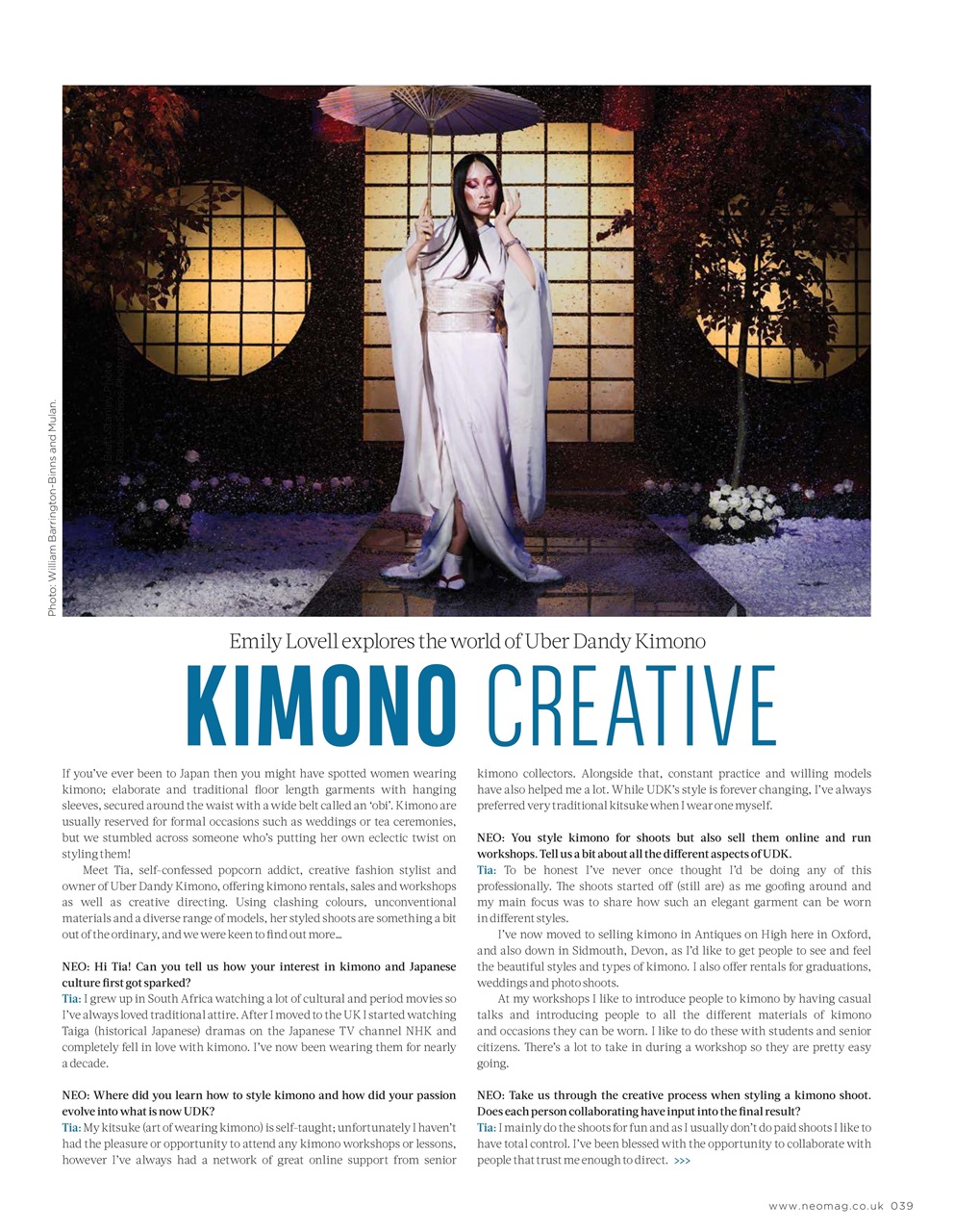 NEO Magazine Preview Pages