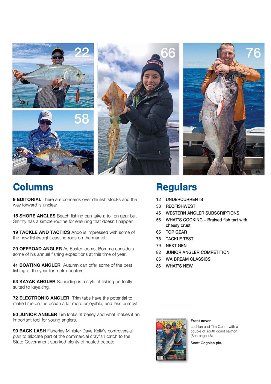 Western Angler Preview Pages