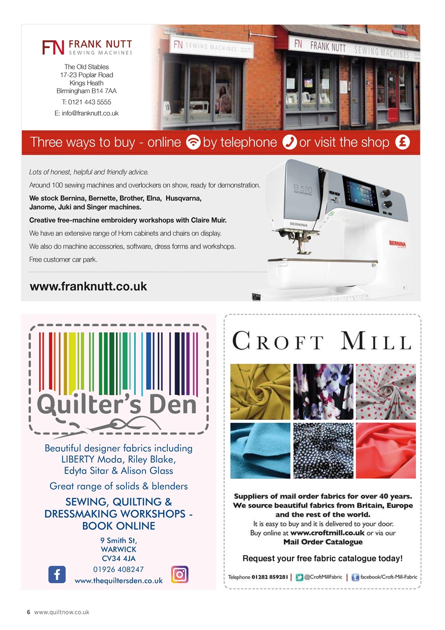 Quilt Now Preview Pages