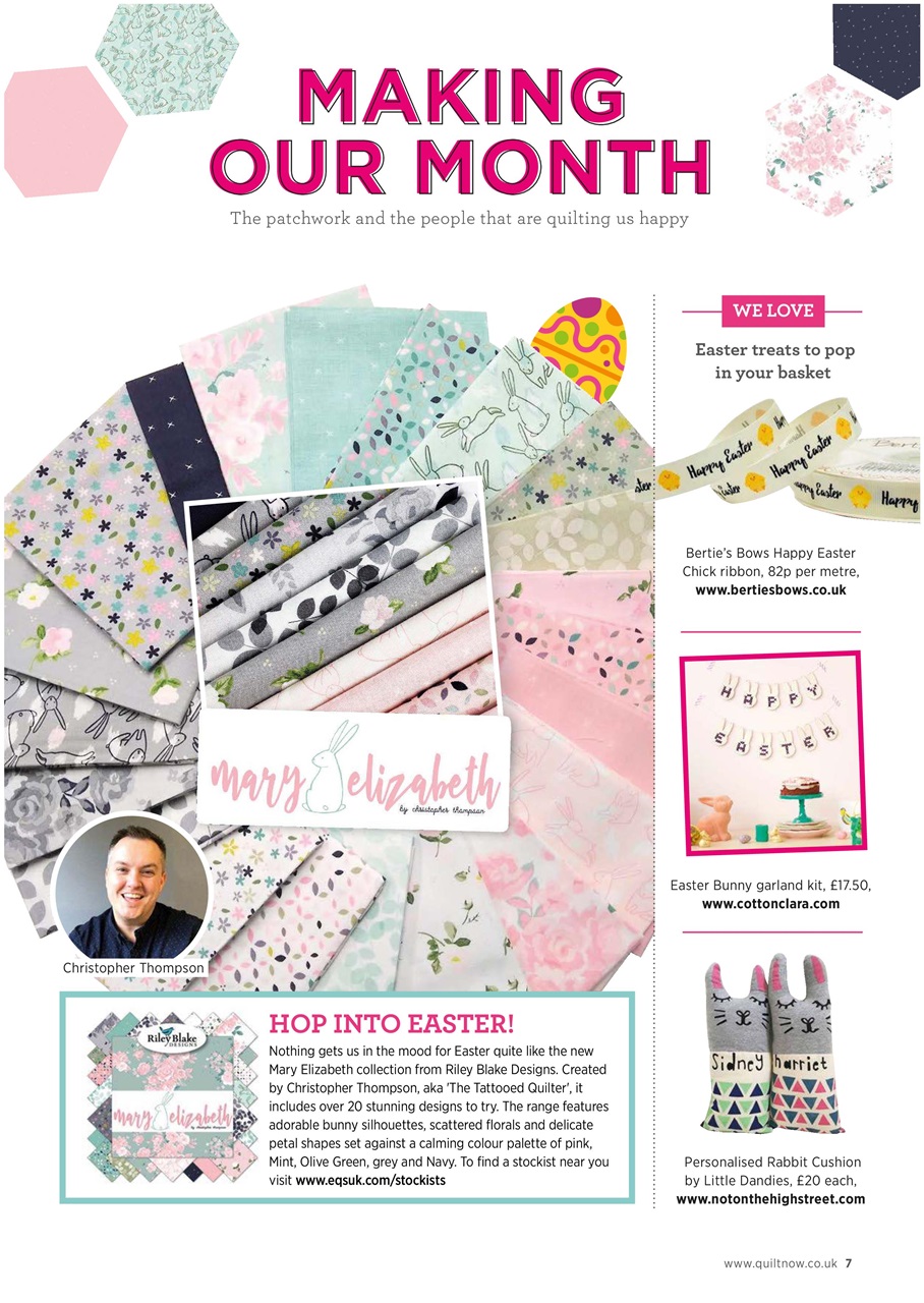 Quilt Now Preview Pages