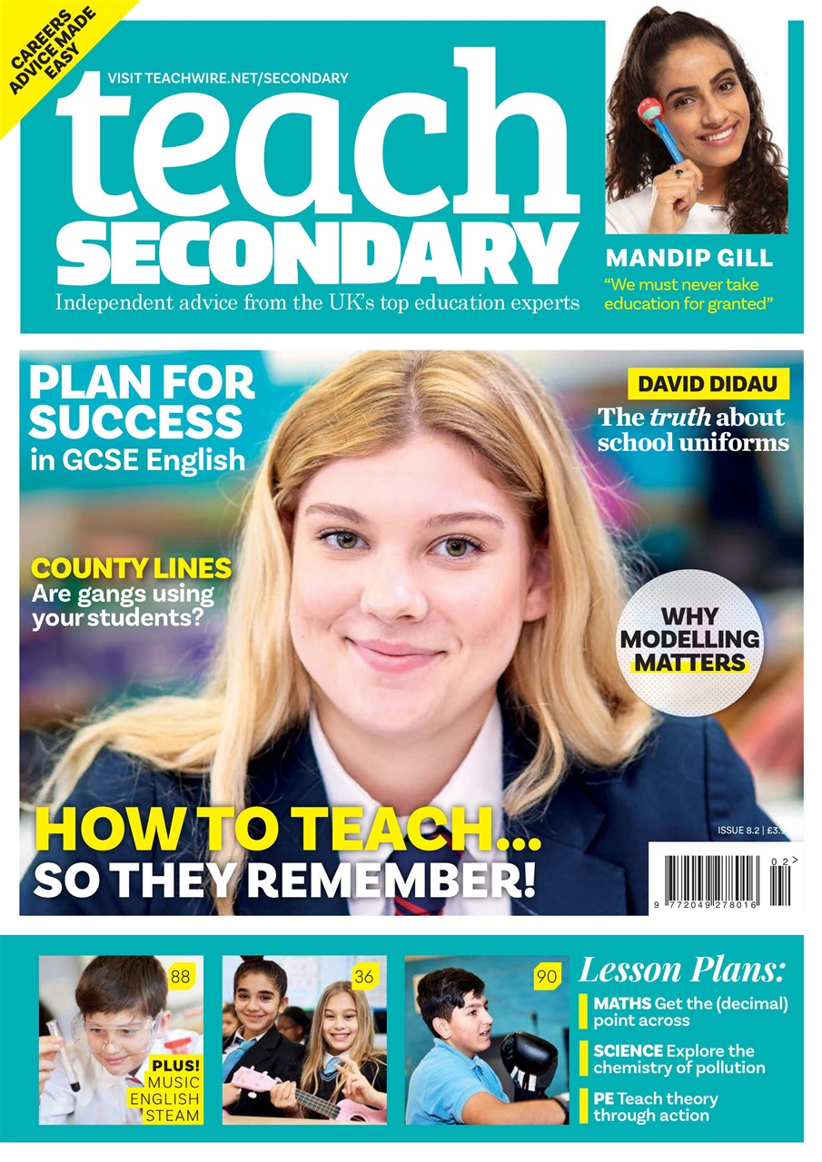 Teach Secondary Preview Pages