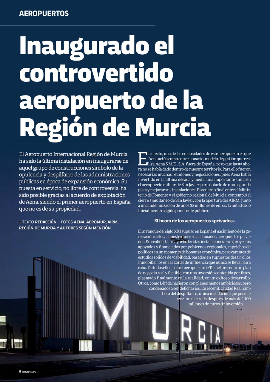Avion Revue Internacional Preview Pages
