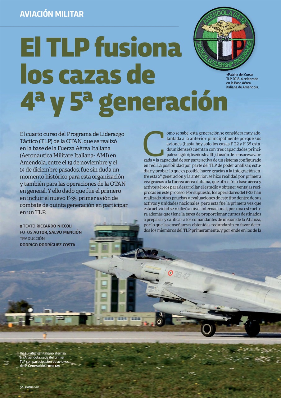 Avion Revue Internacional Preview Pages