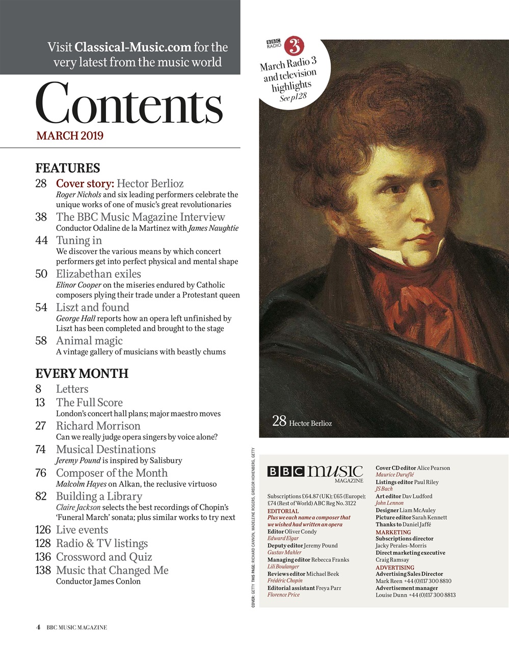 BBC Music Magazine Preview Pages