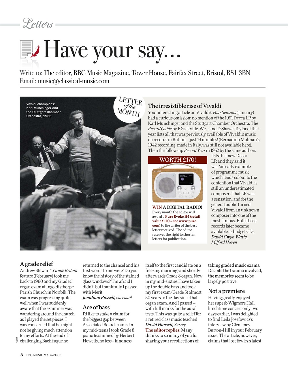 BBC Music Magazine Preview Pages