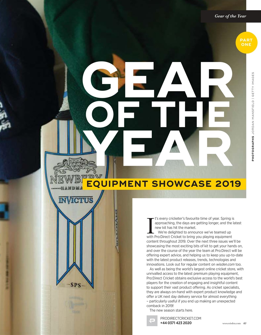 Wisden Cricket Monthly Preview Pages