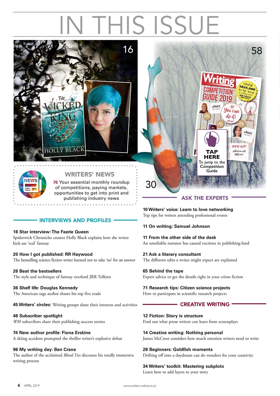 Writing Magazine Preview Pages