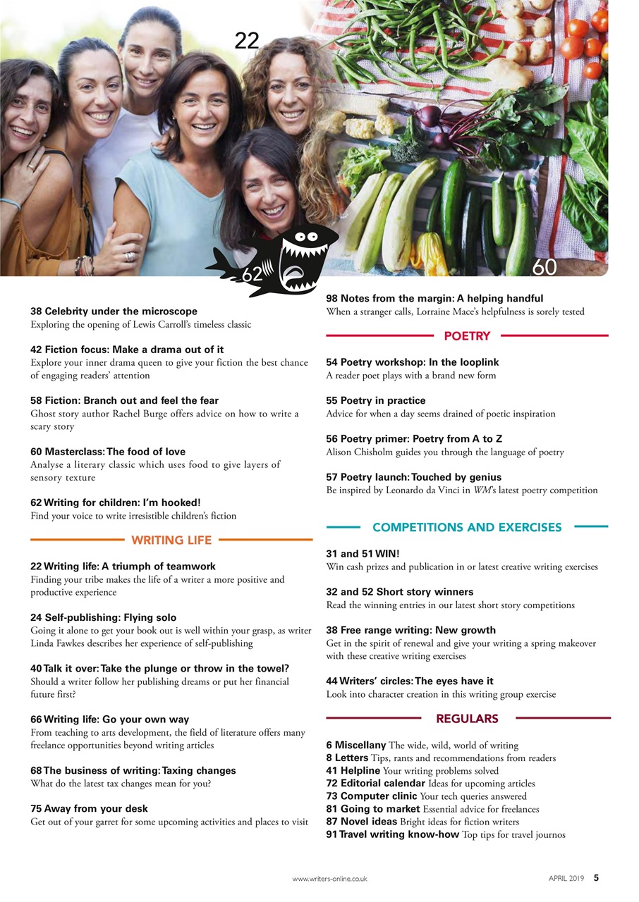 Writing Magazine Preview Pages