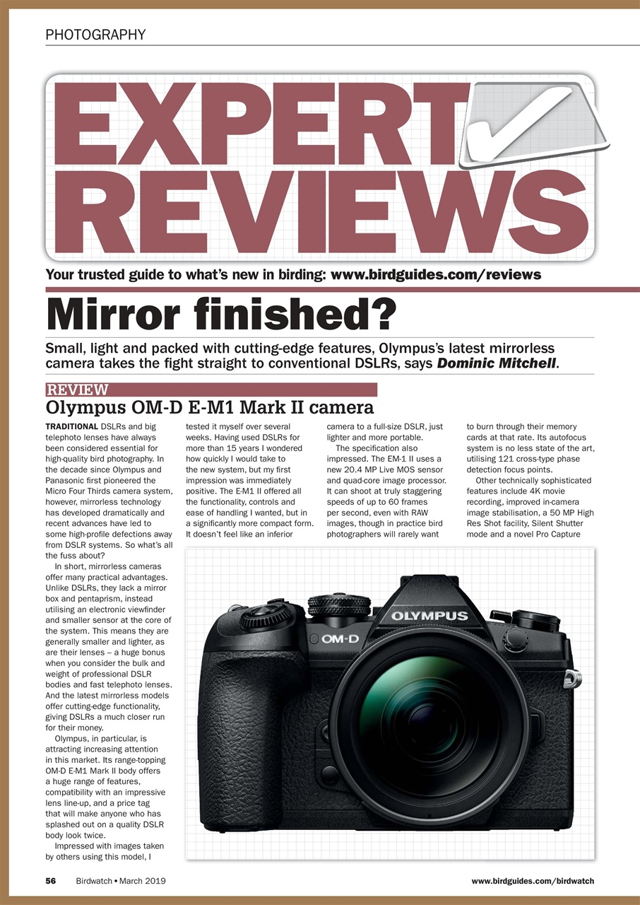 Birdwatch Magazine Preview Pages