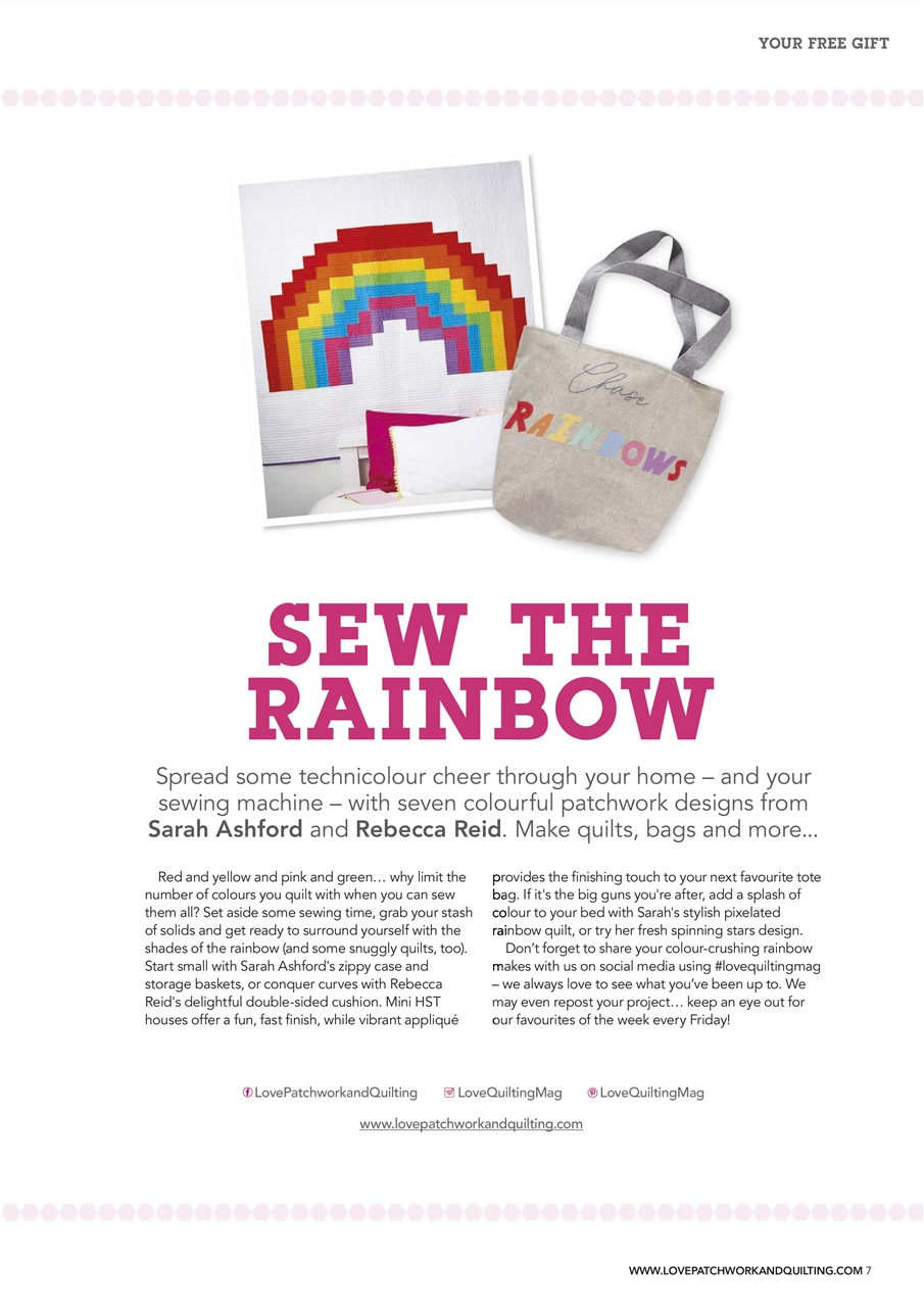 Love Patchwork & Quilting Preview Pages