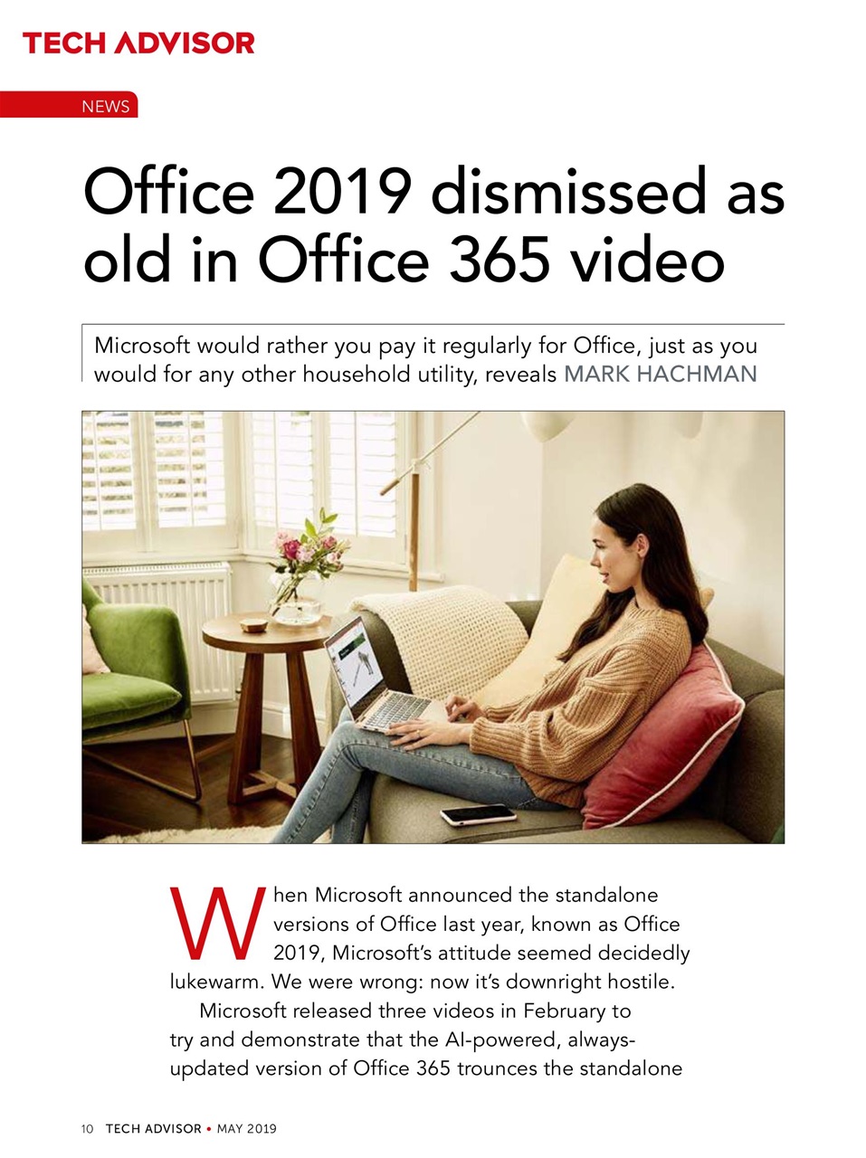 Tech Advisor Preview Pages