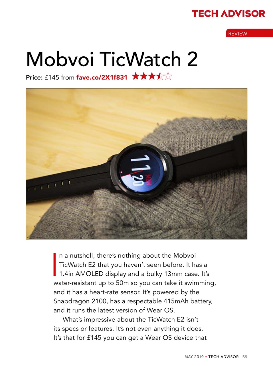 Tech Advisor Preview Pages