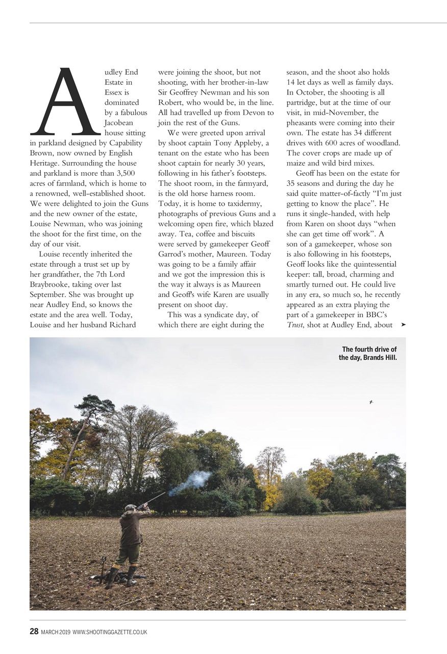 Shooting Gazette Preview Pages