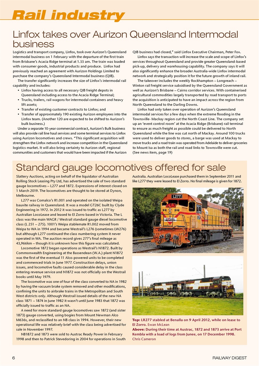 Railway Digest Preview Pages