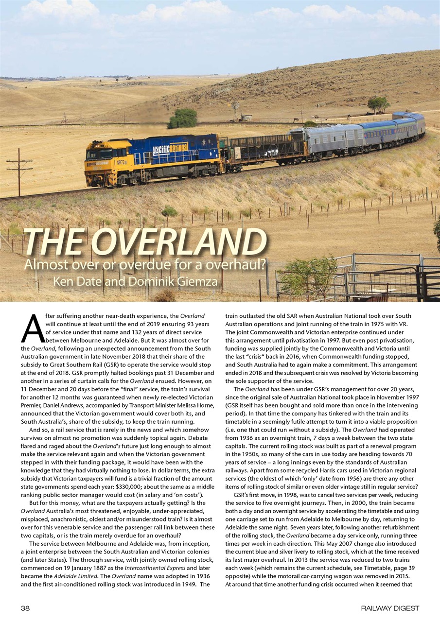 Railway Digest Preview Pages