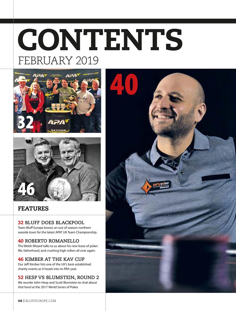 Bluff Europe Preview Pages