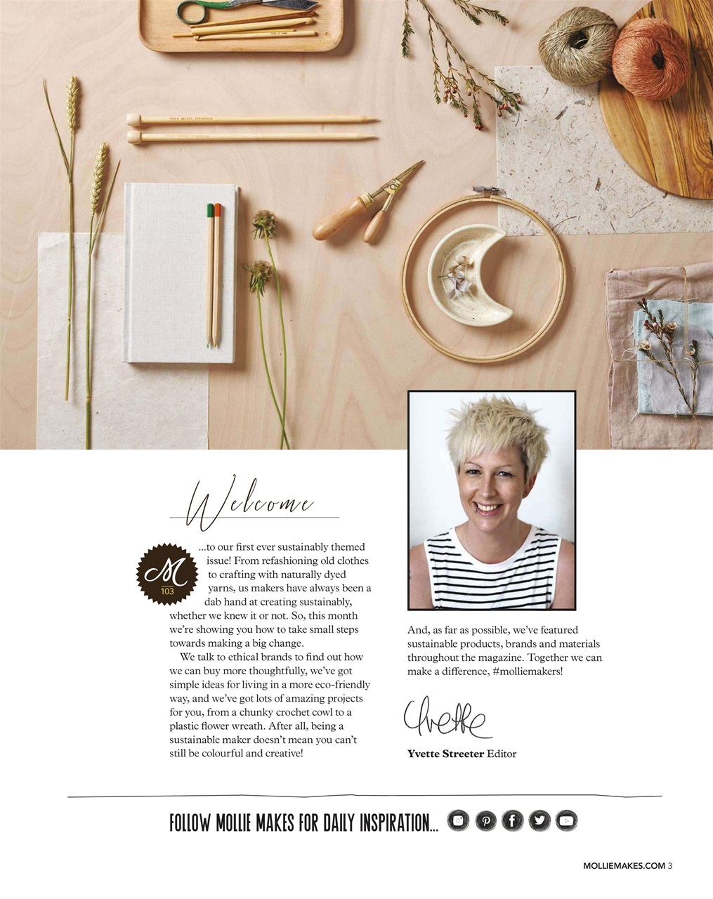 Mollie magazine Preview Pages