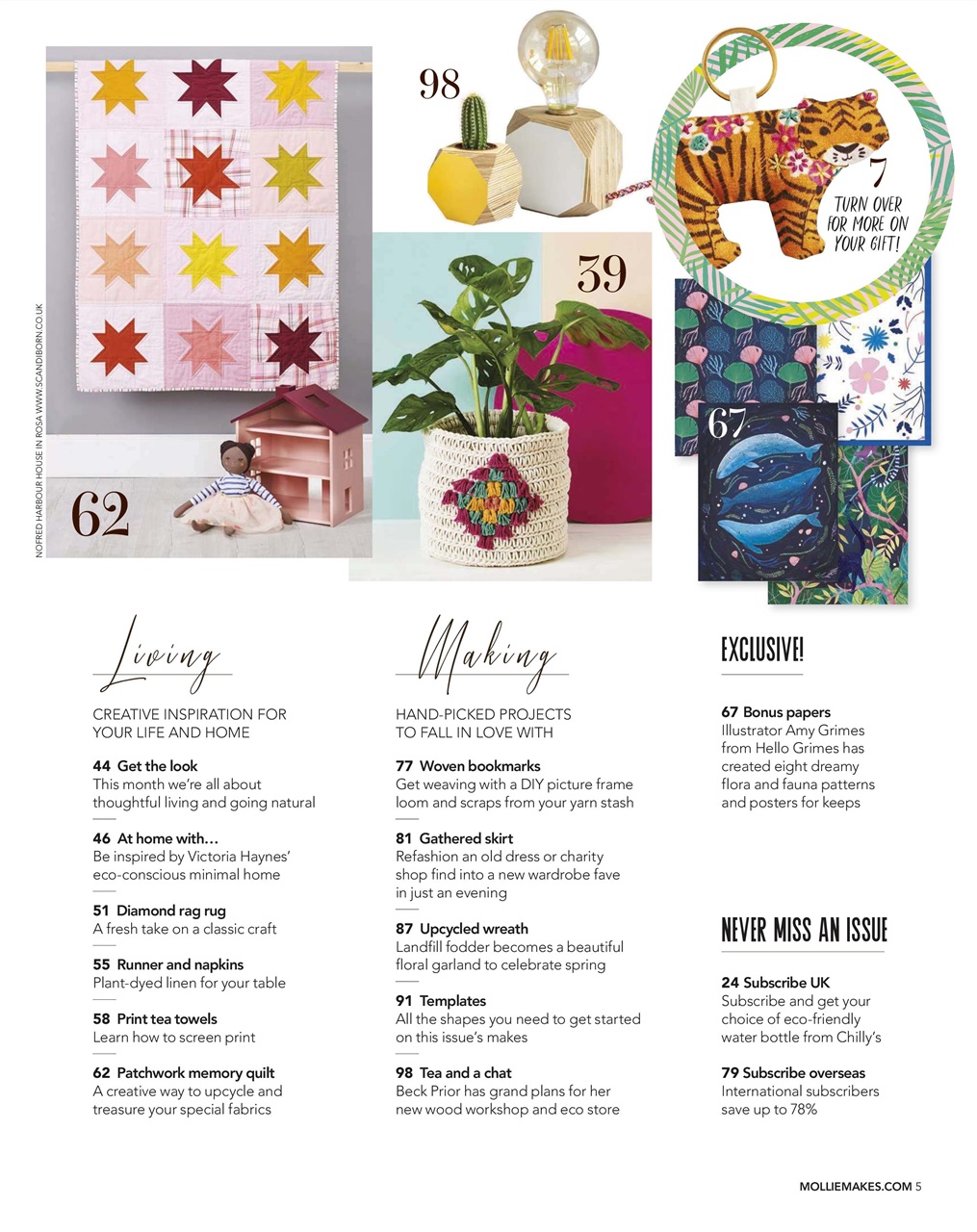 Mollie magazine Preview Pages