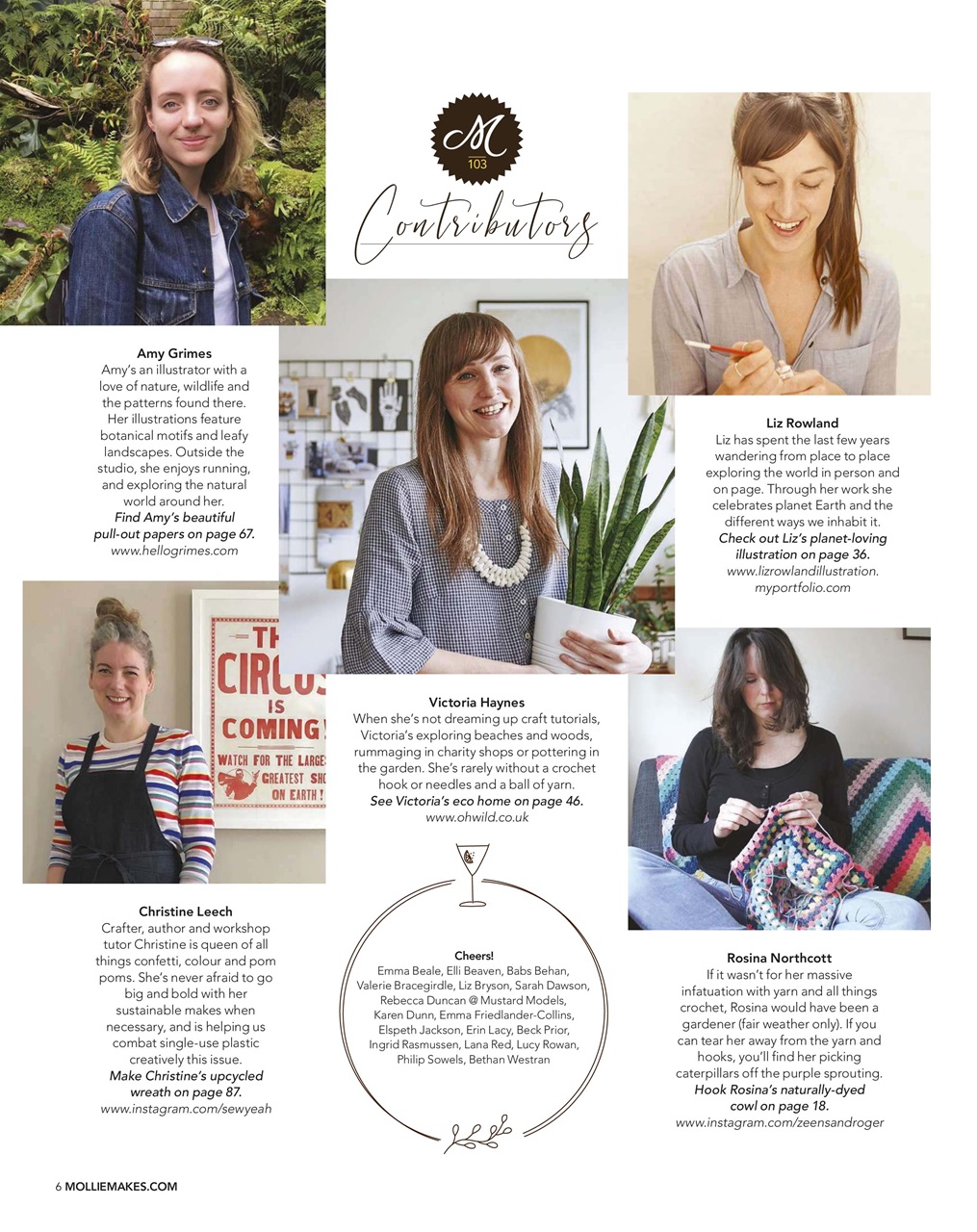 Mollie magazine Preview Pages