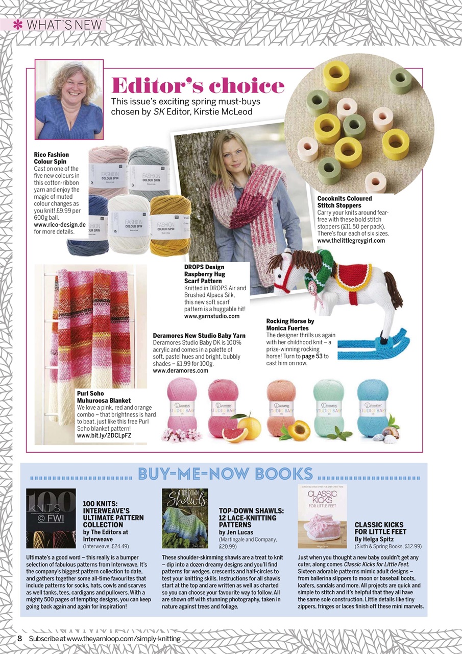 Simply Knitting Preview Pages