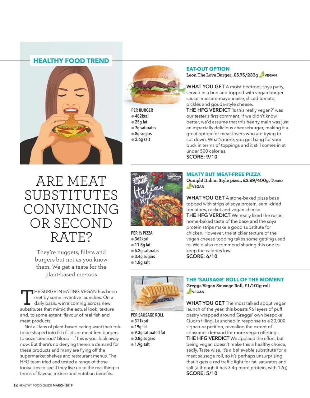 Healthy Food Guide Preview Pages