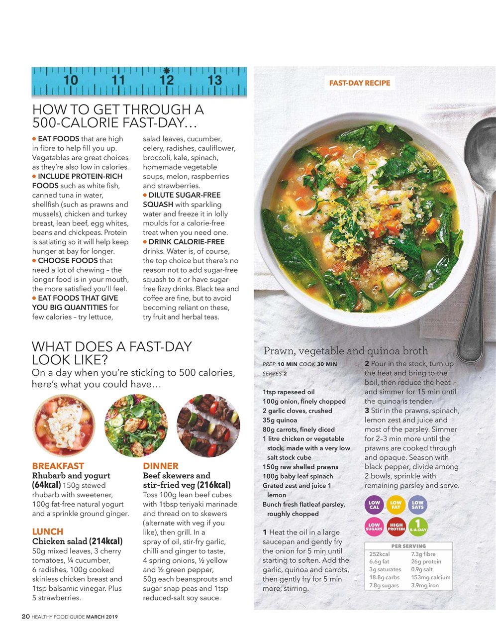 Healthy Food Guide Preview Pages