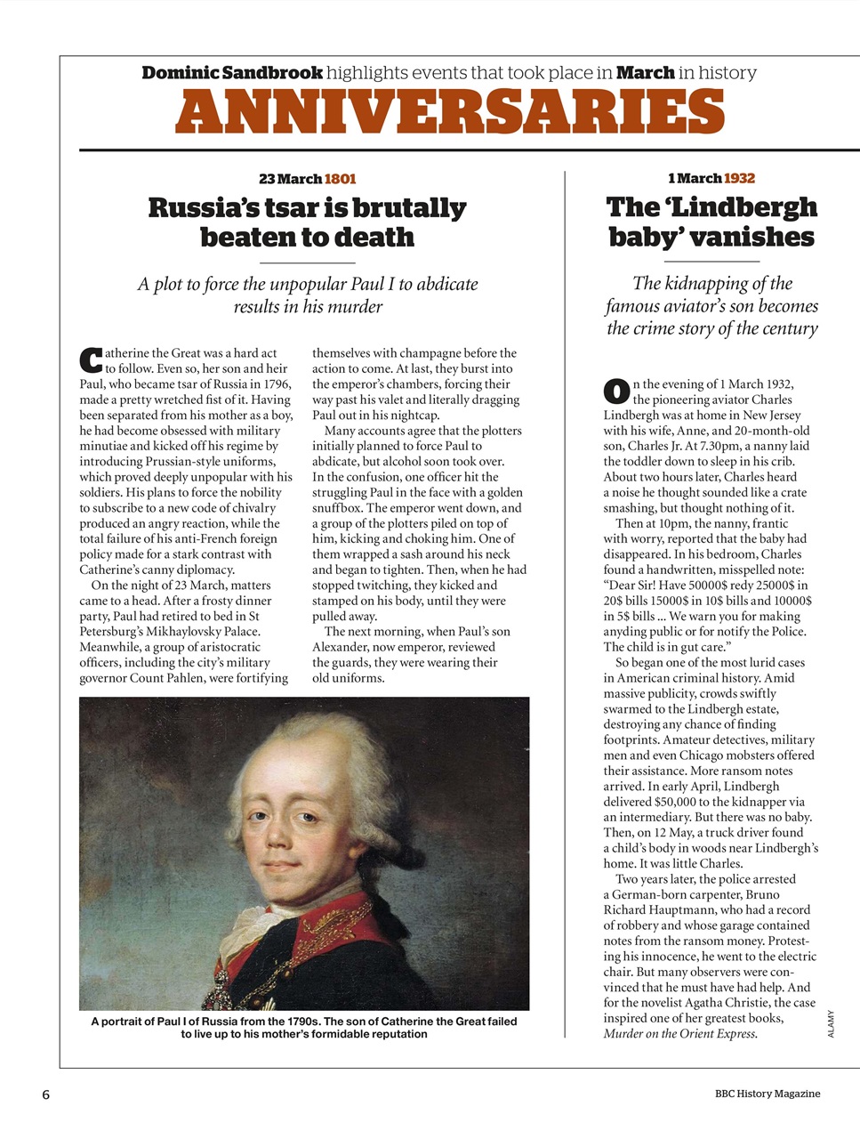 History Extra Magazine Preview Pages
