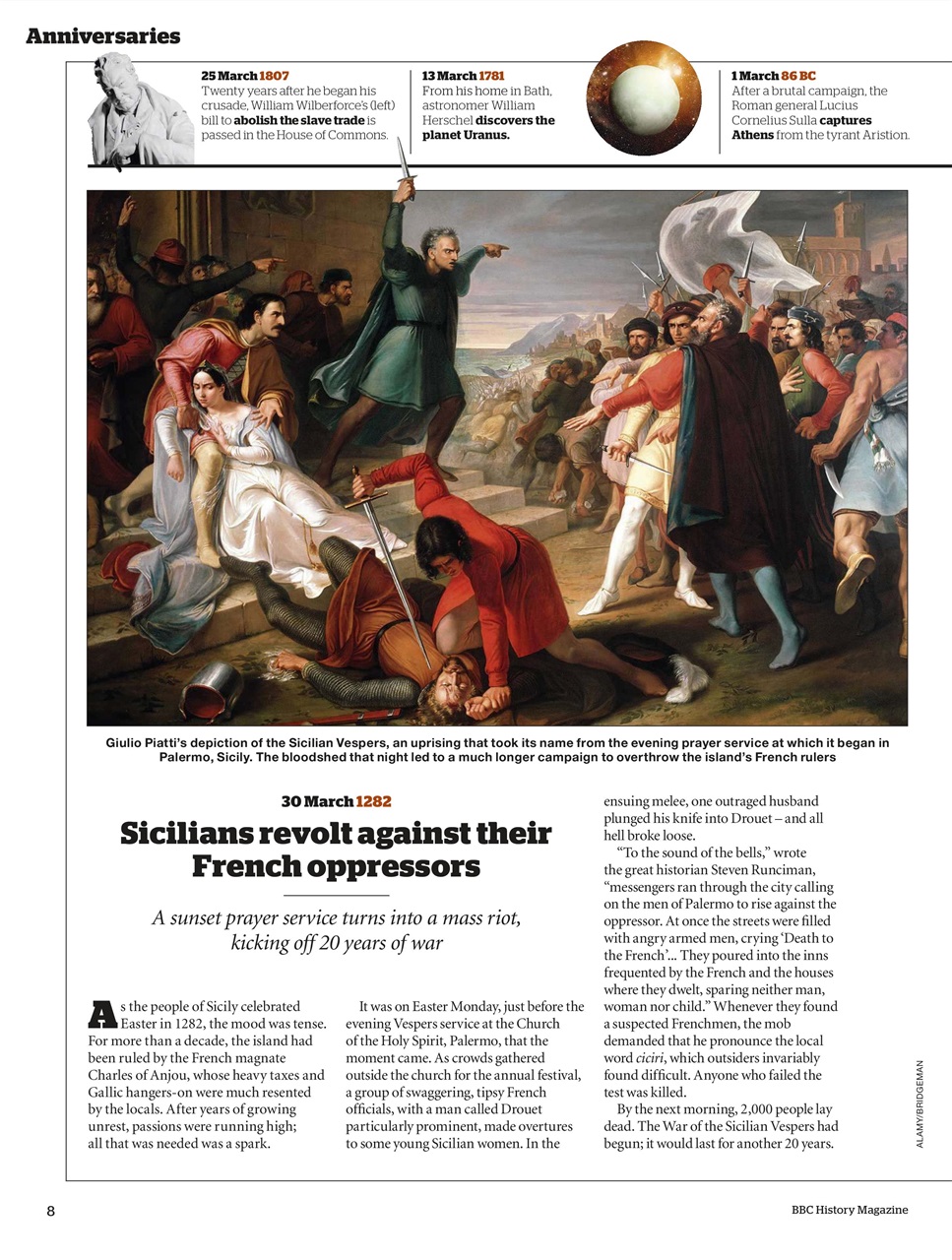 History Extra Magazine Preview Pages