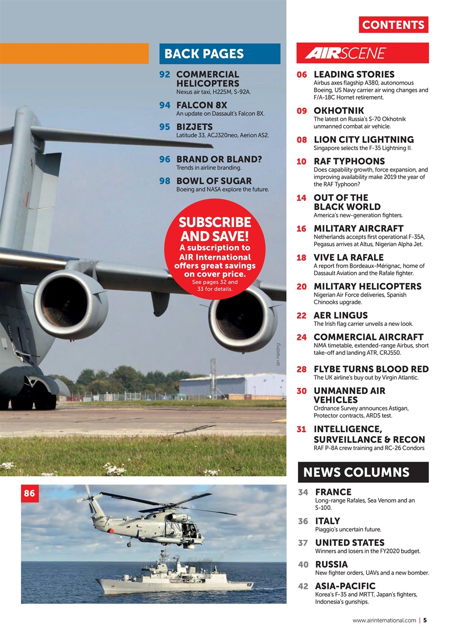 AIR International Preview Pages