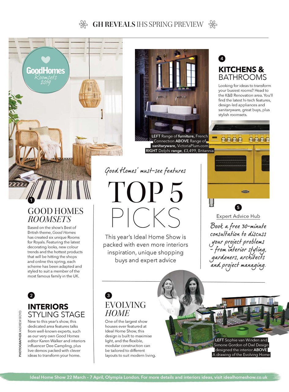 Good Homes Magazine Preview Pages