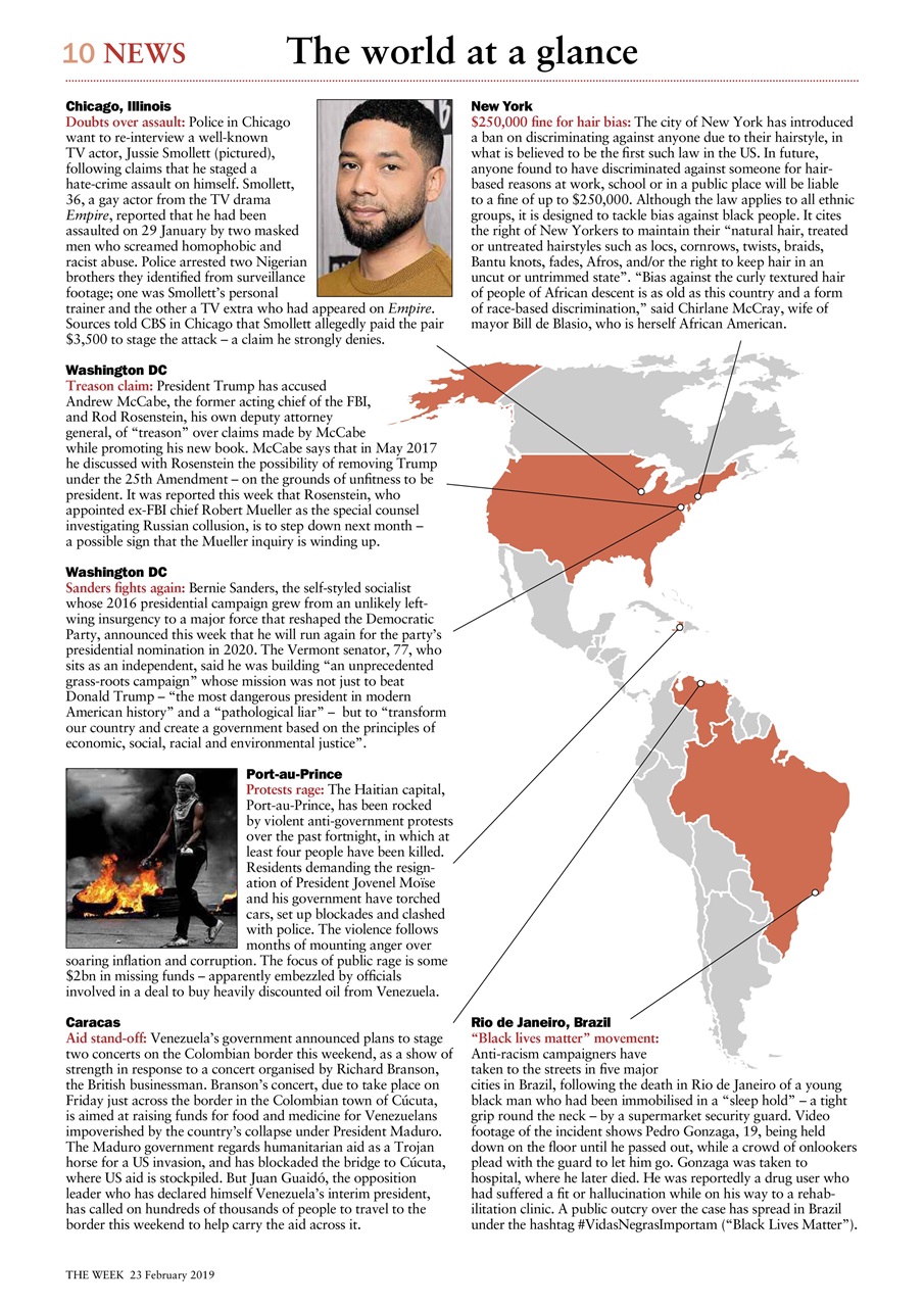 The Week Preview Pages