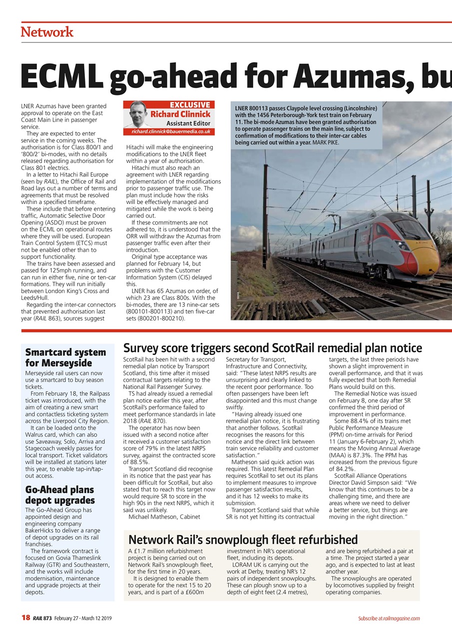 Rail Preview Pages
