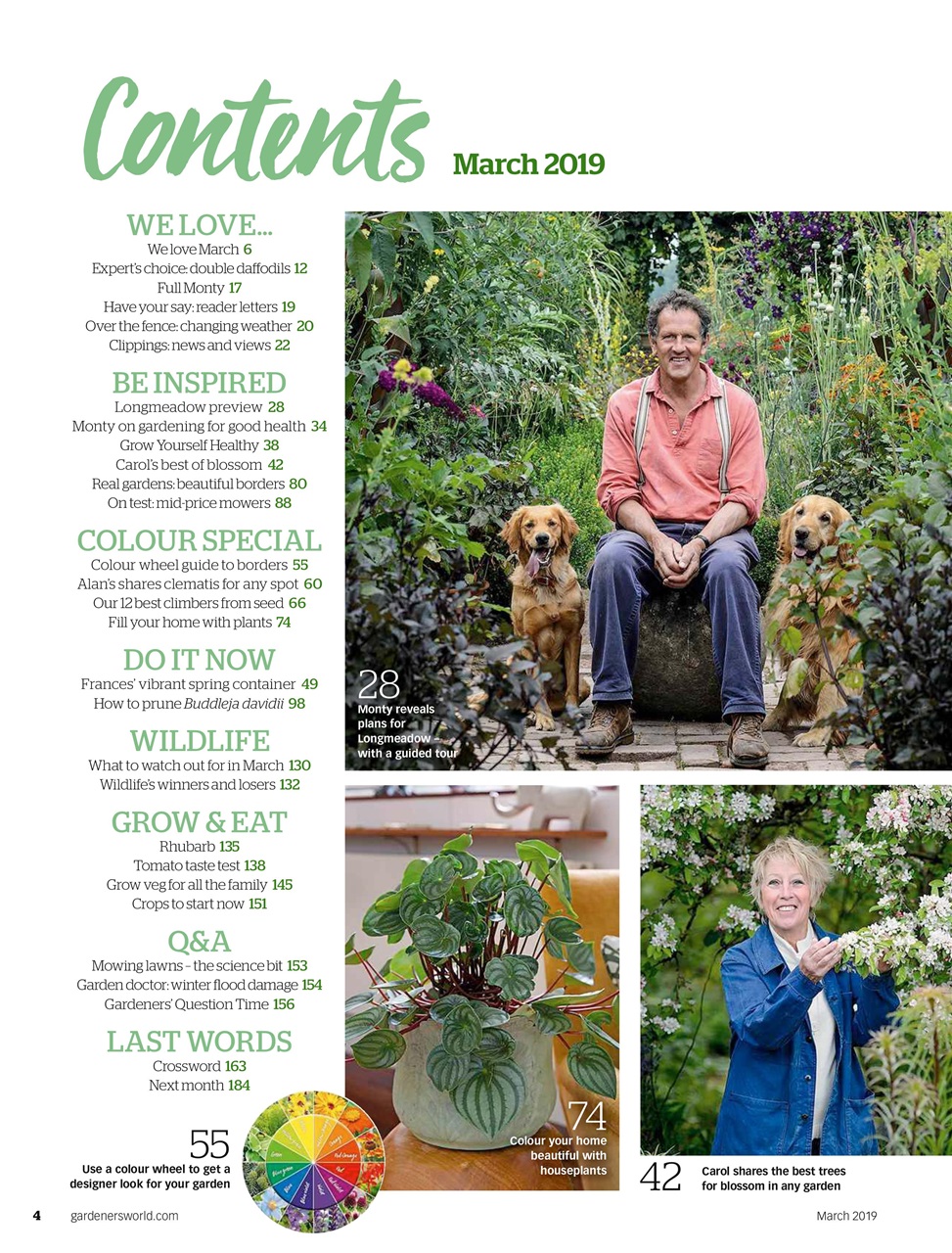 BBC Gardeners’ World Magazine Preview Pages