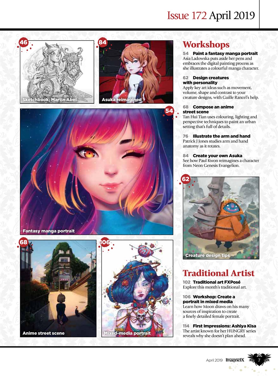 ImagineFX Preview Pages