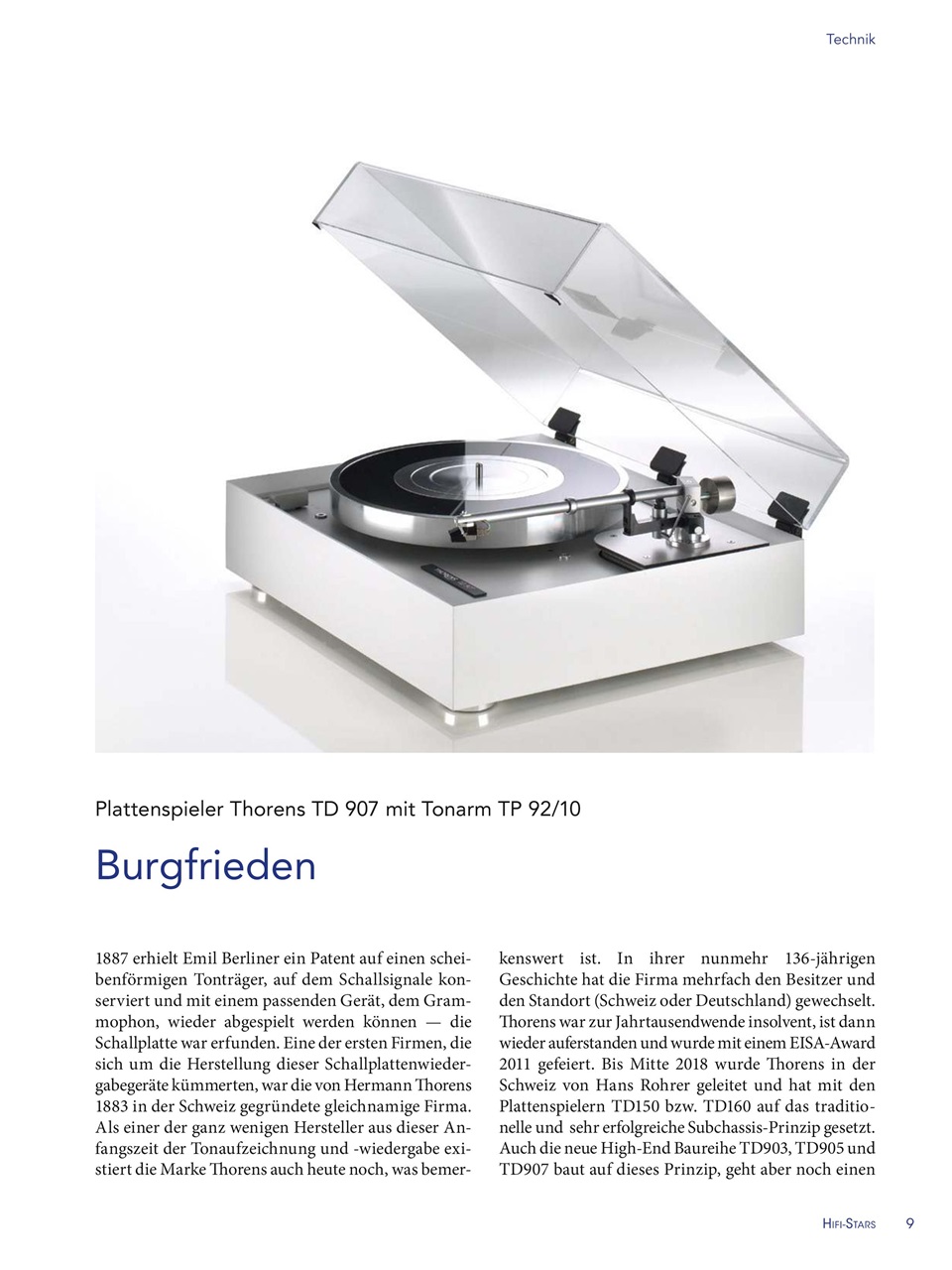 HiFi Stars Magazin Preview Pages